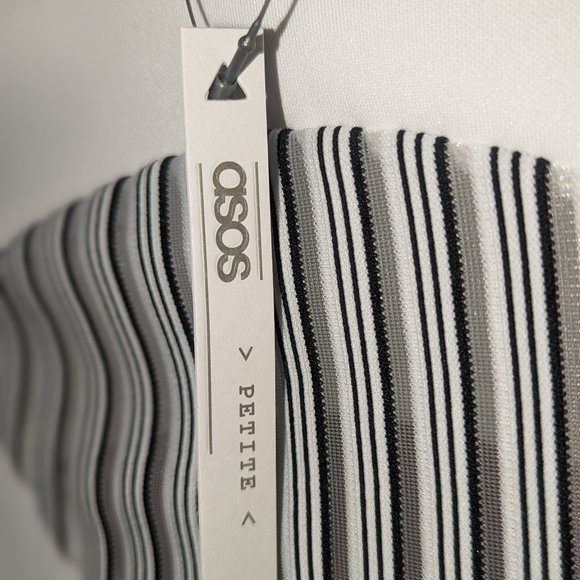 ASOS White and Black  Dress - Picture 3 of 4